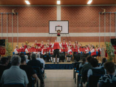 Jugendkapelle Breitenbach/Mitgenfeld Frühlingskonzert Turnhalle Oberleichtersbach